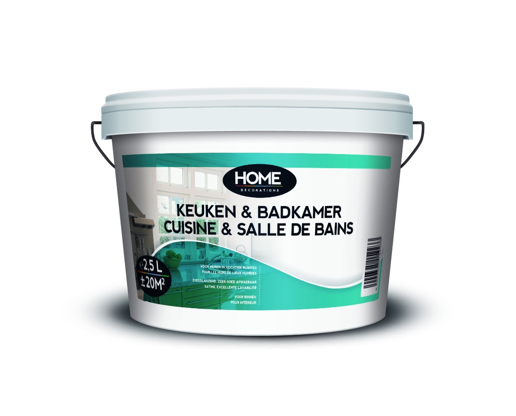 Home decoration keuken & badkamer wit 2.5l