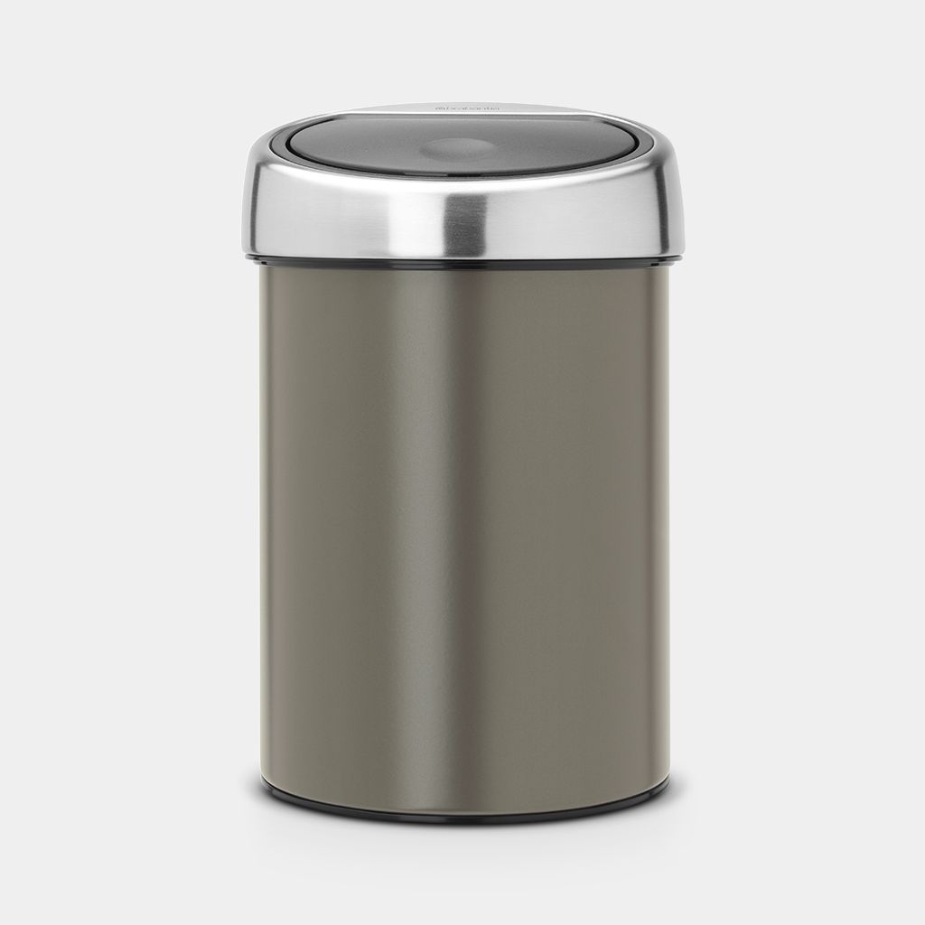 TOUCH BIN AFVALEMMER 3L - PLATINUM