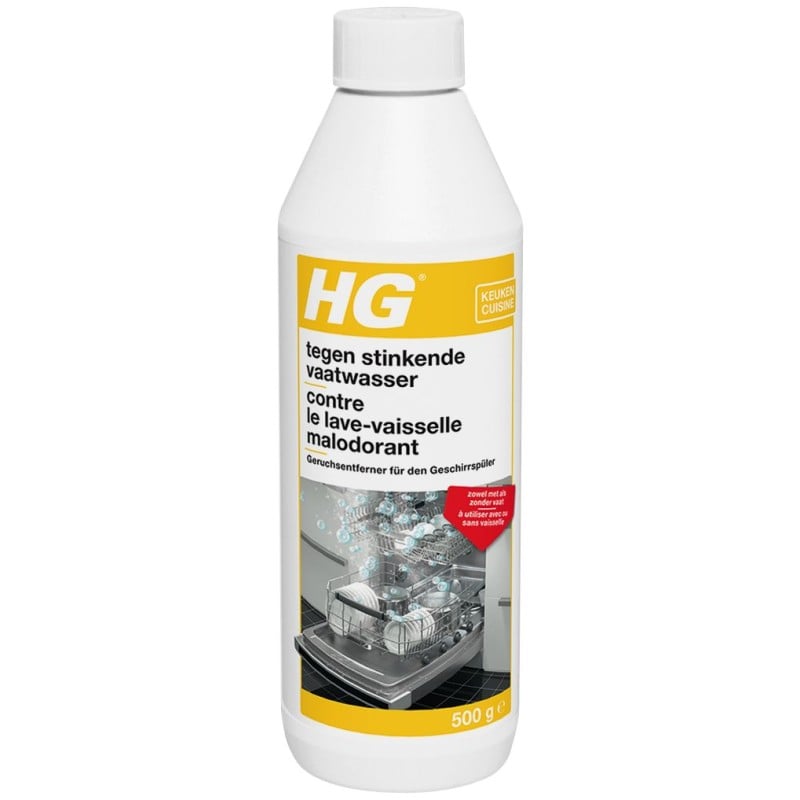 HG tegen stinkende vaatwassers 500g