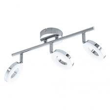 Eglo Gonaro LED opbouwspot IP44 3x 3.8W chroom 1080lm 3000K