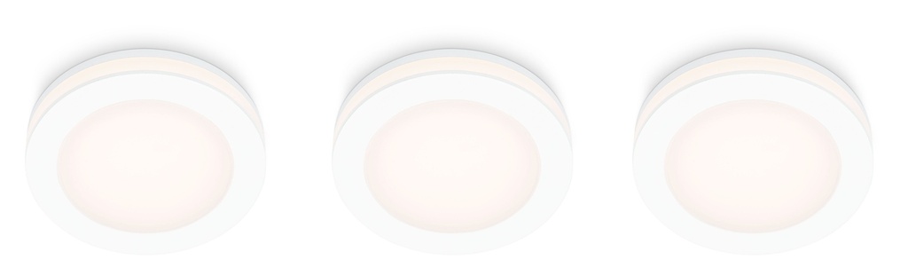 Prolight LED inbouwspot rond 5W IP20 wit