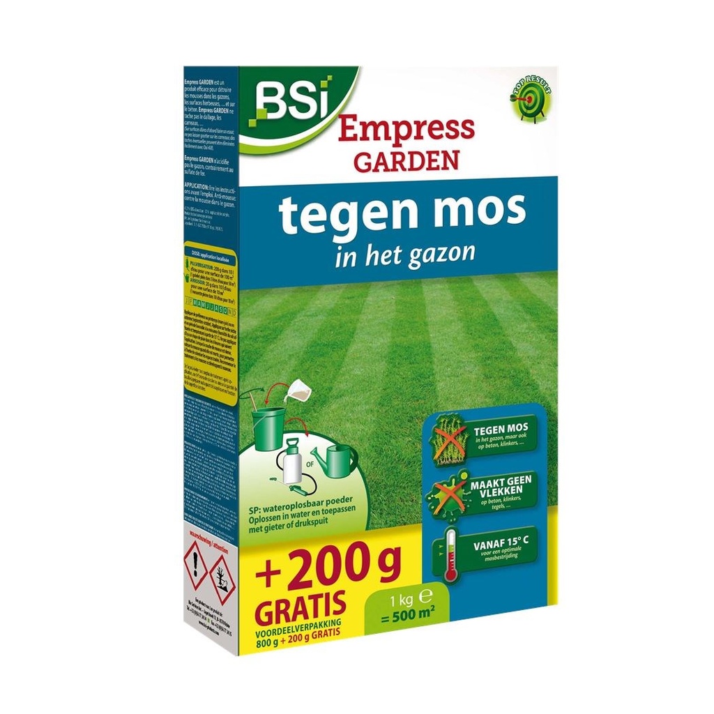 BSI empress garden - tegen mos in gazon 1KG