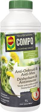 Compo anti-onkruid en anti-mos concentraat 1l