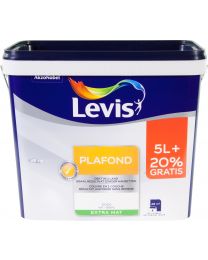 Levis plafondverf 5L + 20% gratis