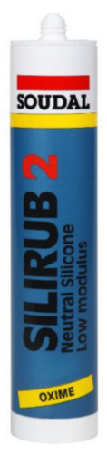 Soudal silirub 2 bruin - 300ml