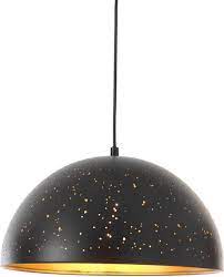 MEO hanglamp Pizzo zwart-goud