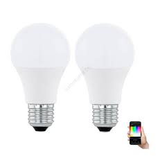 Eglo LED lichtbron Connect peer A60 wit E27 9W 2700-6500K (2st)