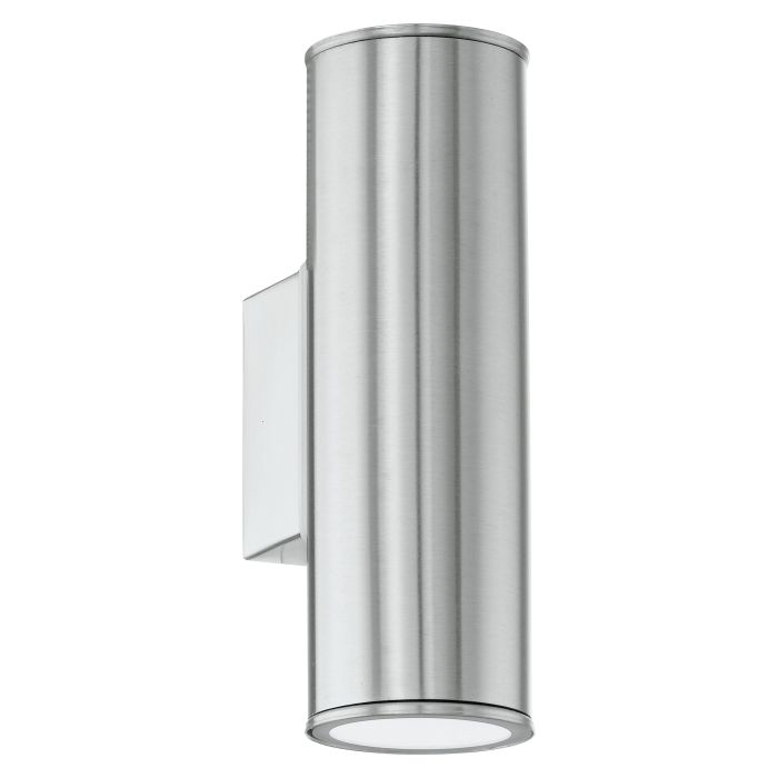 Eglo Riga LED wandlamp voor buiten 2x GU10 inox