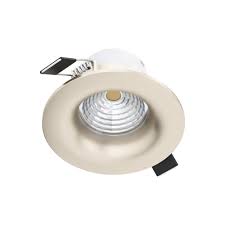 Eglo Saliceto LED inbouwspot GU10 88mm nikkel