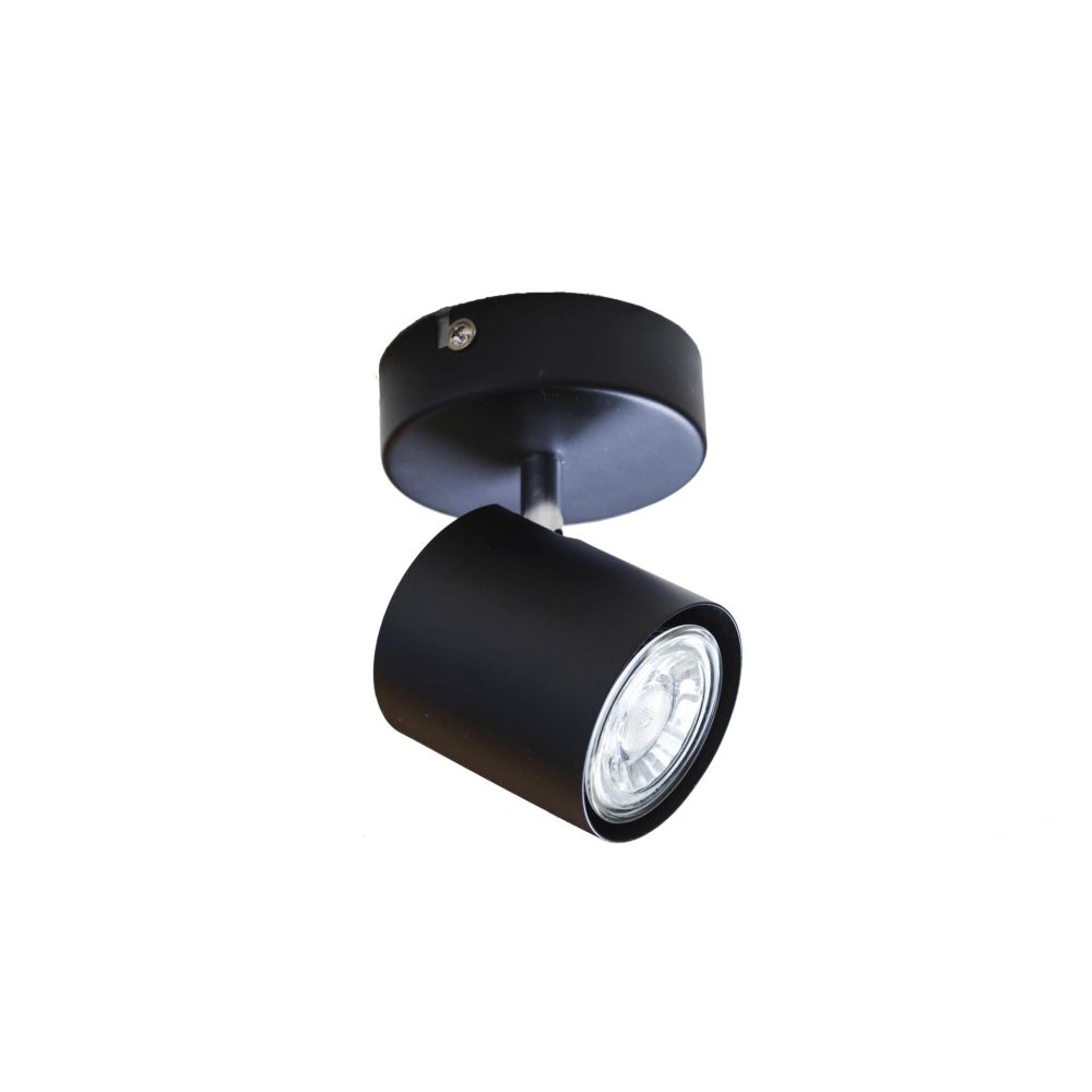 Prolight Prato opbouwspot 1x GU10 zwart