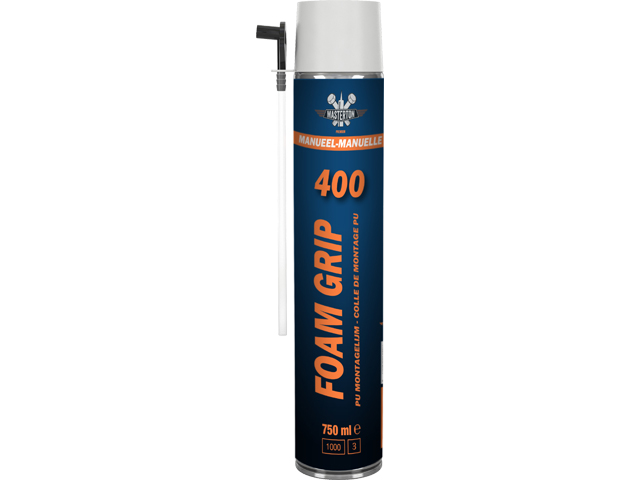 Masterton montagelijm PU-foam grip 400 - 750ML