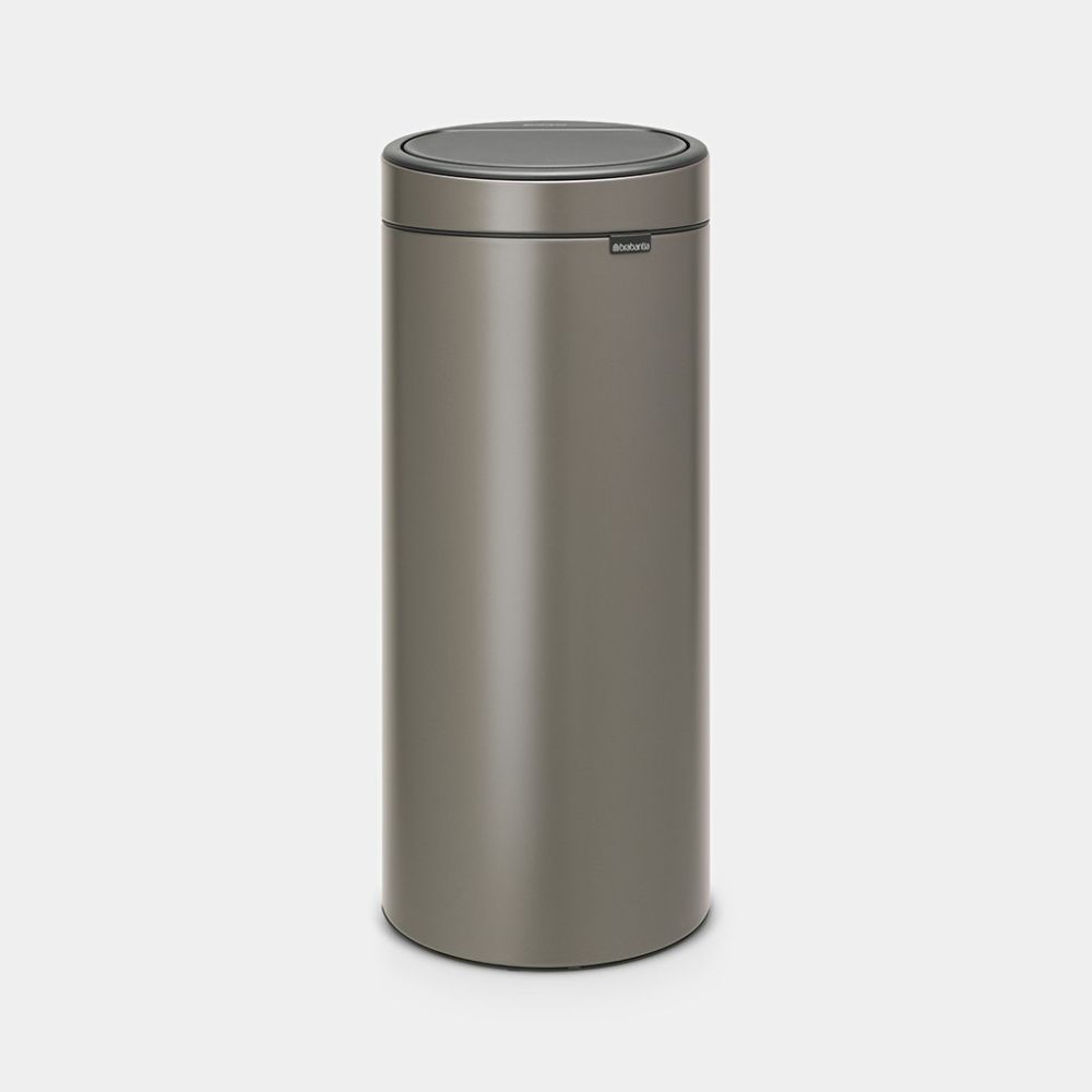 TOUCH BIN NEW AFVALEMMER - PLATINUM - 30L