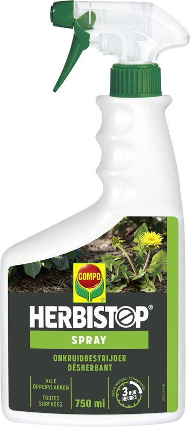 Compo Herbistop spray voor alle oppervlakte 7.5m² 750ml