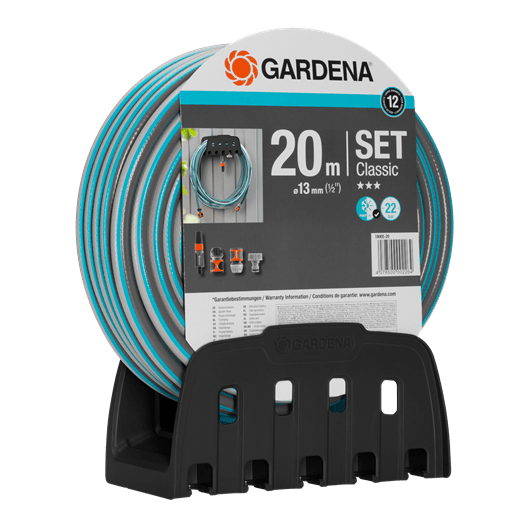 Gardena wandslanghouder classic + 20m