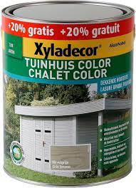 Xyladecor tuinhuis color 2,5 L nevelgrijs