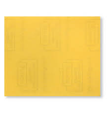 color expert schuurpapier geel K120 230x280mm