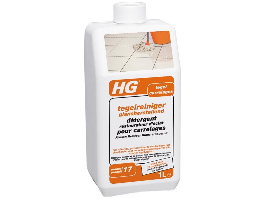 HG tegelreiniger glan 1L - PR.17