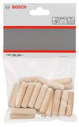 [25477] Bosch - gegroefde houtdeuvel 10mm - 30st