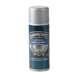 [28041] HAMMERITE HAMERSLAGLAK 400ML ZILVERGRIJS