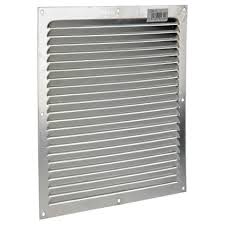 [30576] Renson 436 schoepenrooster 300x300mm - naturel