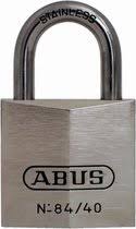 [34398] Abus hangslot messing/inox beugel 30mm