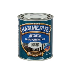 [35184] HAMMERITE STRUCTUURMAT LAK NAT WIT 750 ML