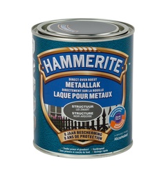 [35185] HAMMERITE STRUCTUURMAT LAK LEI ZWART 750 ML