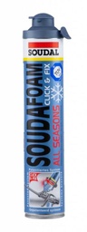 [38218-0] Soudal soudafoam click & fix - 750ml