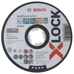 [84140] BOSCH - XLK DSS MULTI CONSTRUCTION 125X1X22,23