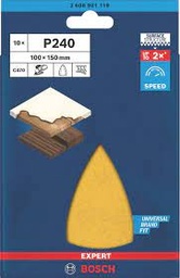 [84856] BOSCH - SCHUURVEL - 100X150MM - KOR 240 - 7G - 10X