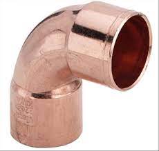 [13030] 5x knie 90' FF rood koper 15mm