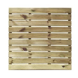 [47001] Tuintegel Karo hout relief 100x100