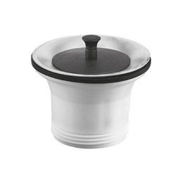 [29407] Afvoerplug met stop voor wastafel kunststof 5/4