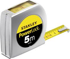 [60706] Stanley powerlock rolbandmaat 5m x 19mm m/ bovenkijkvenster