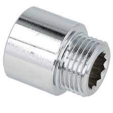 [61878] Verlengstuk 3/4 - 20mm verchroomd