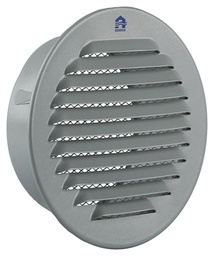 [80660] Renson 435/R inbouw schoepenrooster 115mm RAL9006