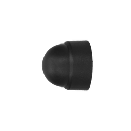 [85360] Afdekkap voor zeskantmoer zwart M6 (20st)