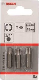 [85421] BOSCH - SCHROEFBIT EXTRA-HARD T40 - 25MM - 3X