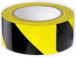 [86608] Perel markeertape geel/zwart 50mm x 33m