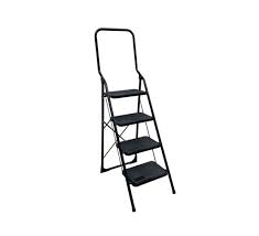 [89774] Big Step trapladder 4 treden - zwart