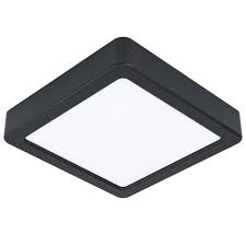 [89961] Eglo Fueva 5 opbouwarmatuur 160x160mm zwart 1350lm 3000K