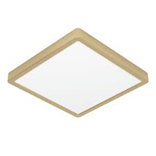 [89965] Eglo Fueva 5 LED opbouwarmatuur 285x285mm geel-koper 2400lm 3000K