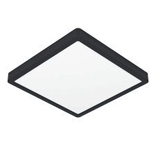 [89984] Eglo Fueva 5 LED opbouwarmatuur 285x285mm zwart dimbaar 2400lm 3000K