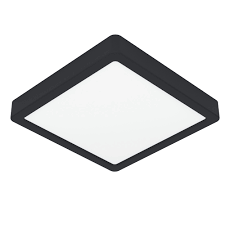 [89985] Eglo Fueva 5 LED opbouwarmatuur 210x210mm zwart dimbaar 2000lm 3000K