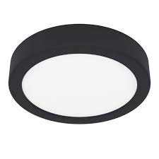 [89989] Eglo Fueva 5 opbouwarmatuur 160mm zwart 3000K IP44
