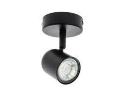[90290] Prolight Bari opbouwspot LED GU10 1x 3W 250 lumen zwart