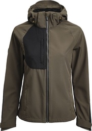 [92692] Jobman 1372 - Dames softshell jas olijfgroen