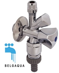 [93161] Combi hoekstopkraan 1/2 Belgaqua gekeurd