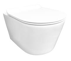 [93501] Sanimar ophang WC rimless + bril softclose wit