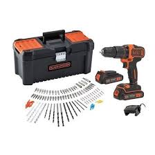 [93506] Black & Decker schroefboormachine 18V 2x1,5AH + K + acc